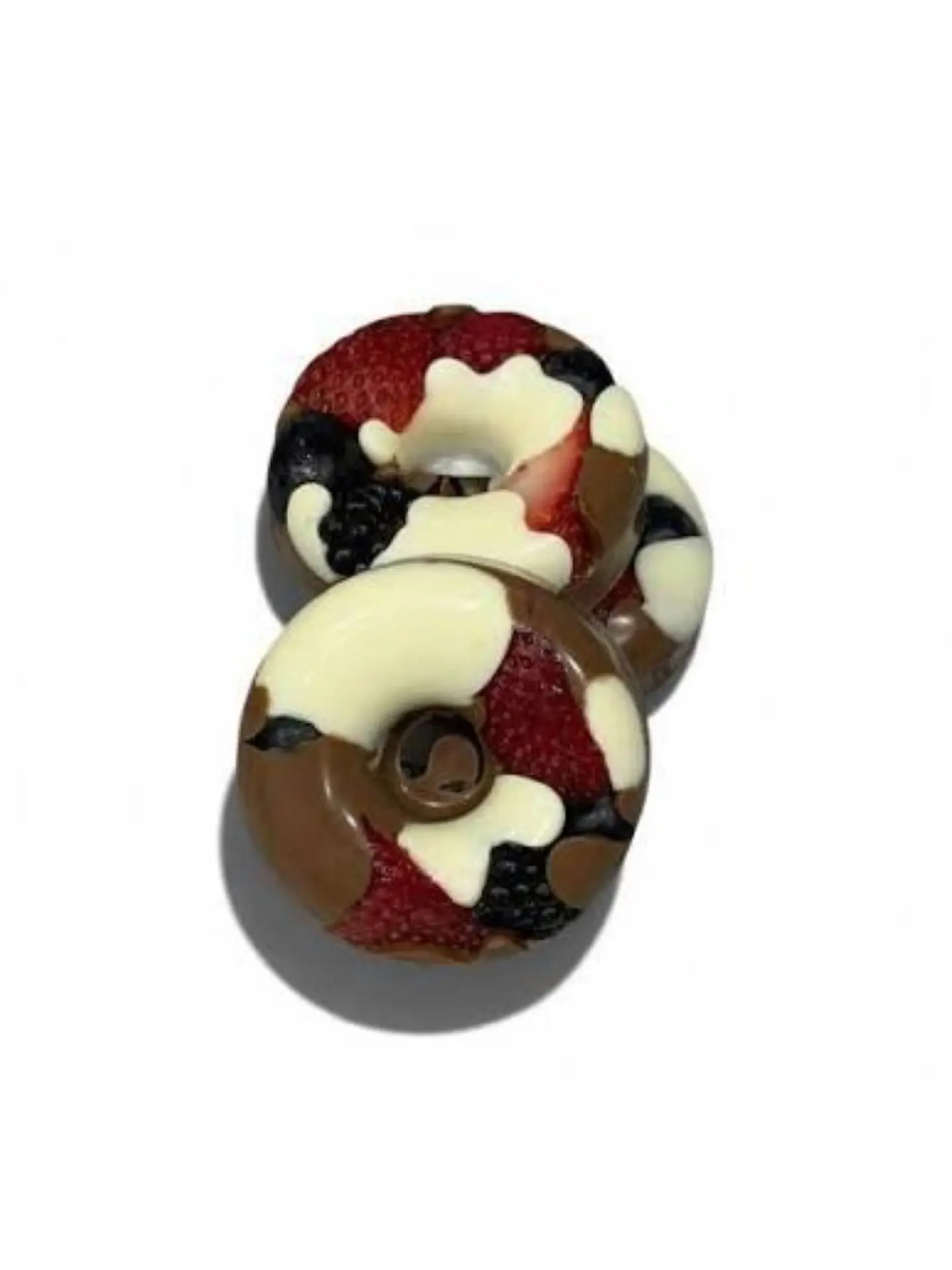 Mixed Fruit Chocolate Donut