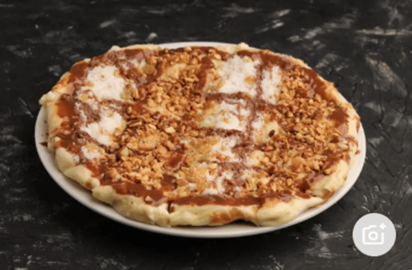 Pastry With Cream And Honey