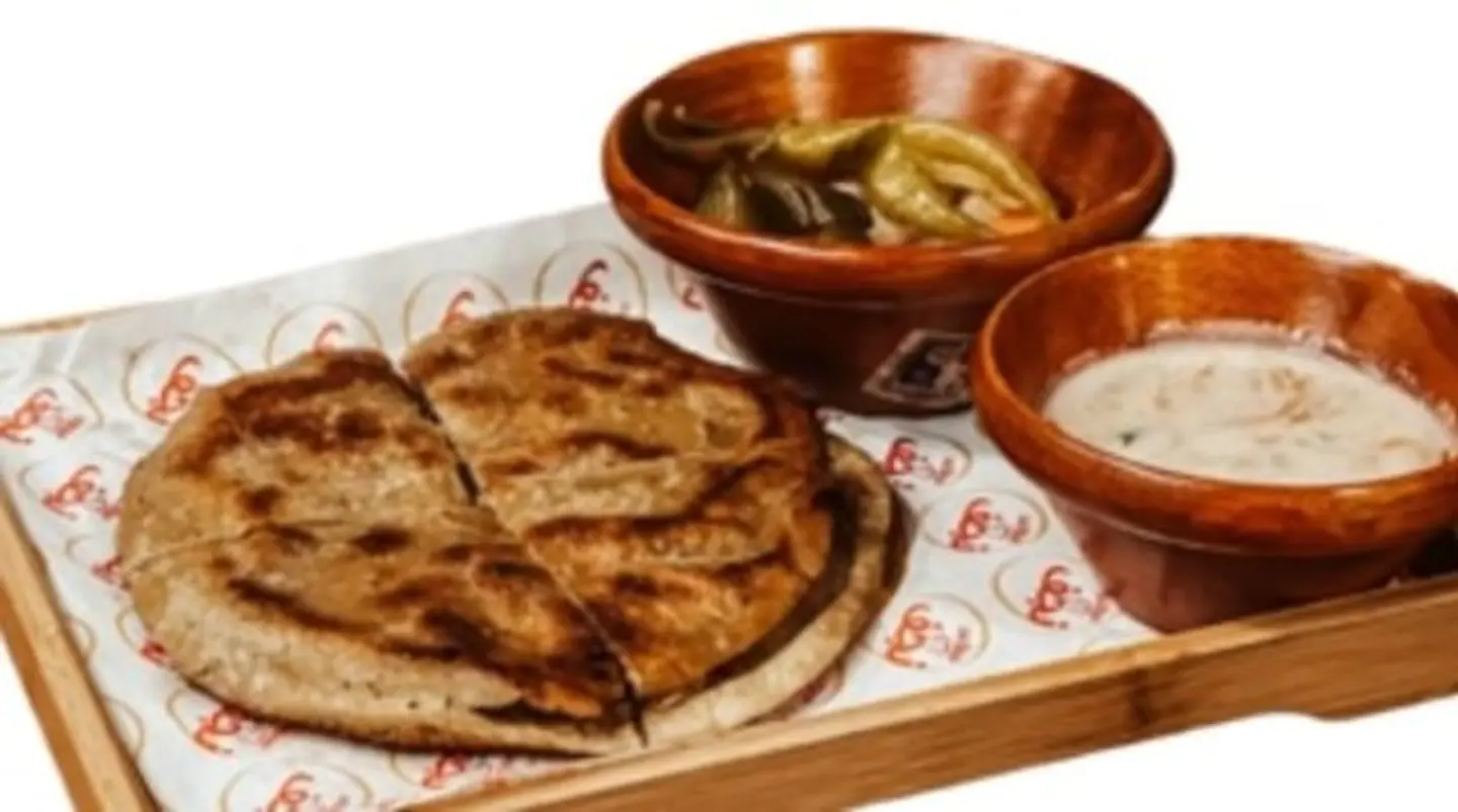 Hawawshi On Egyptian Bread With Mozzarella