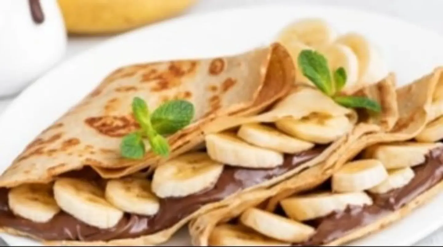 Nutella And Banana Crepe