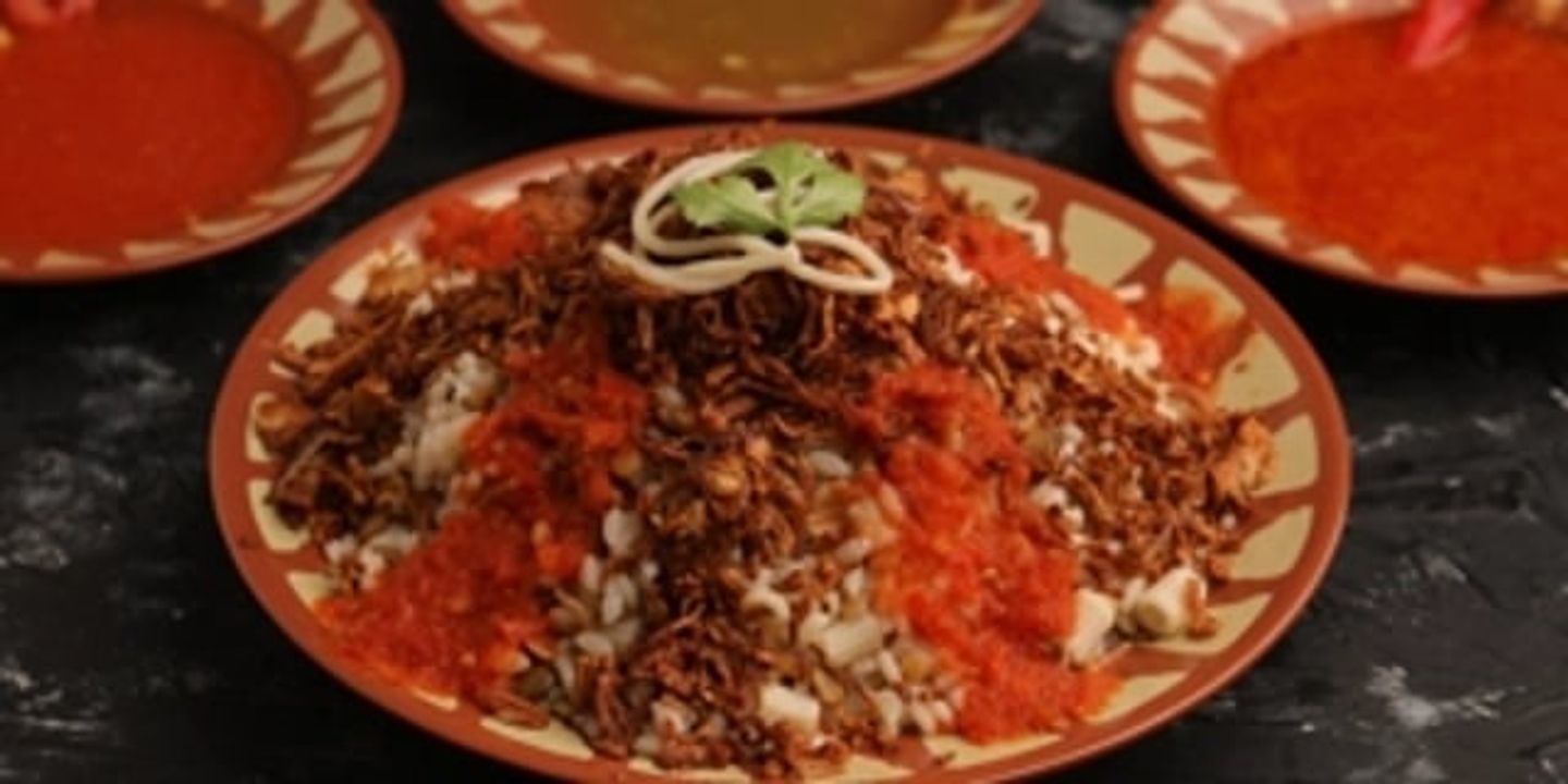 Koshari Plate