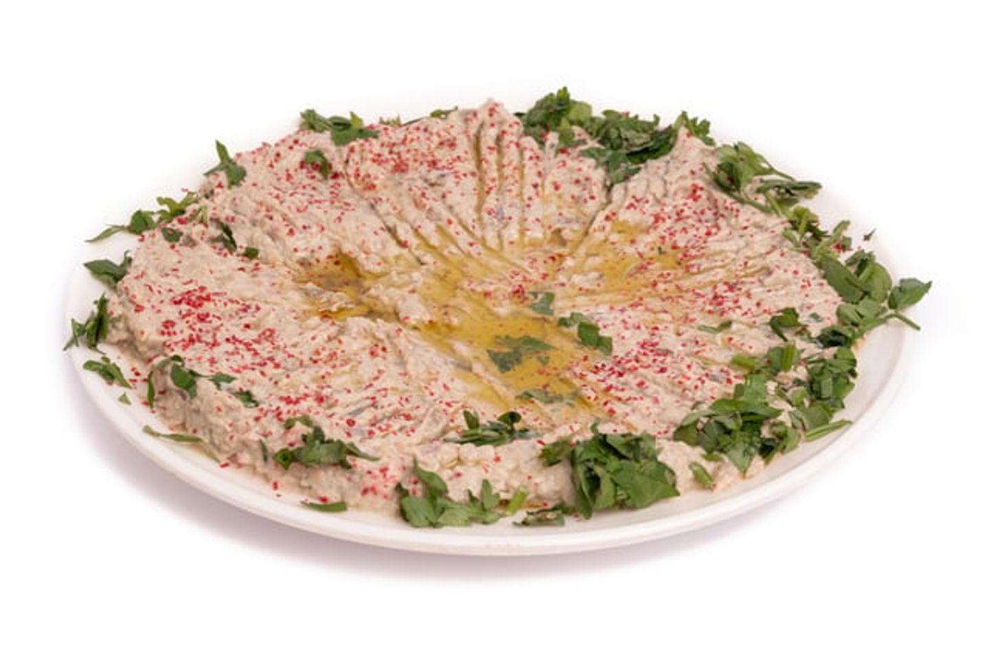 Moutabal Plate