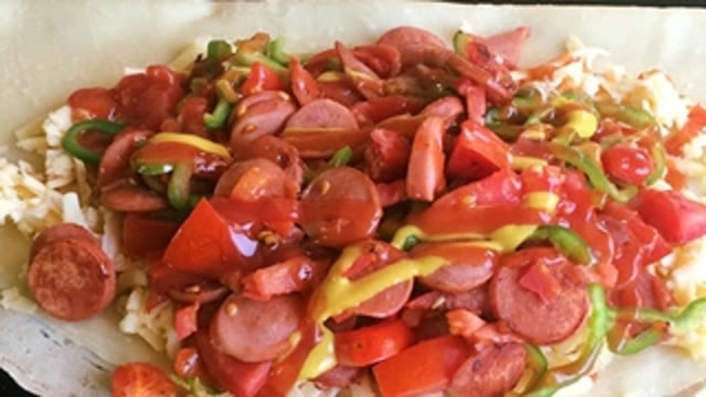 Sausage Crepe
