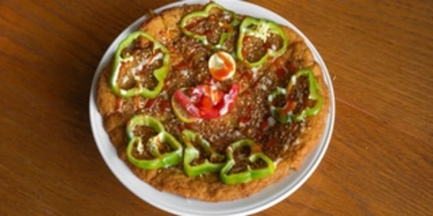 Egg Omelette Plate