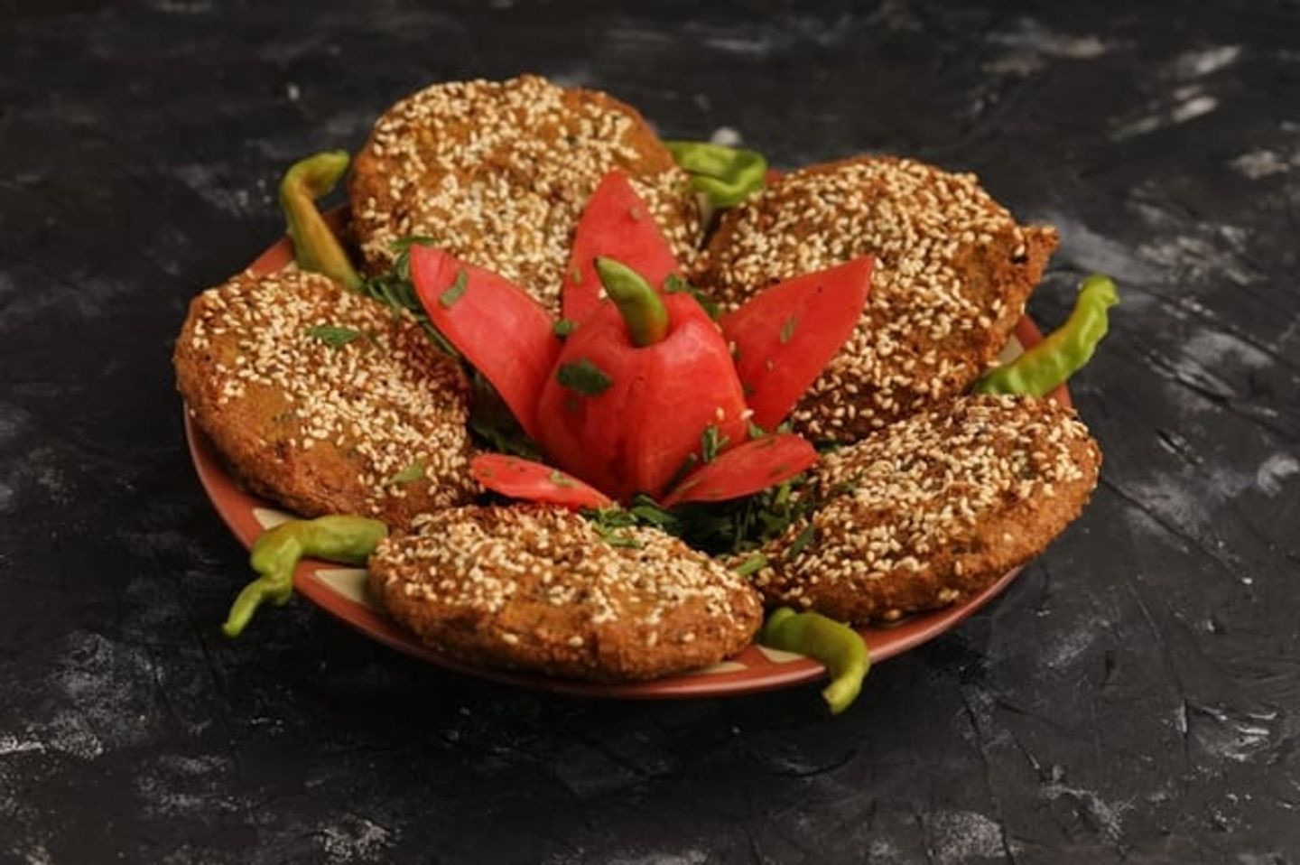 Sesame Falafel