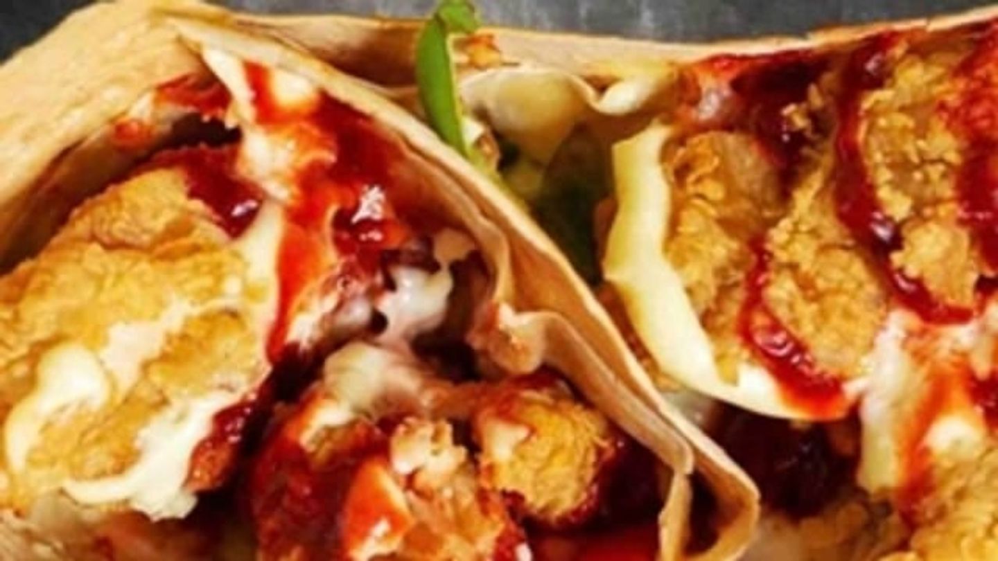 Crispy Crepe With Basterma