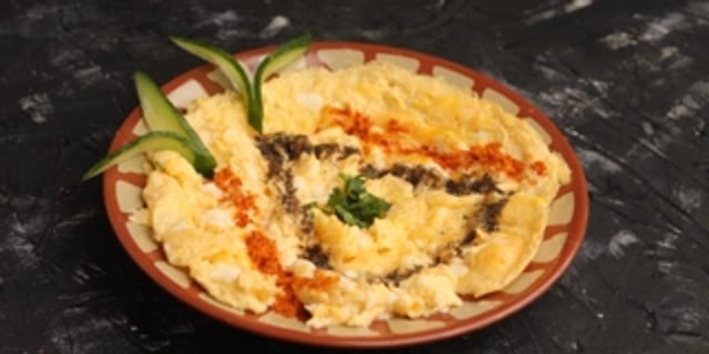 Fried Eggs Plate