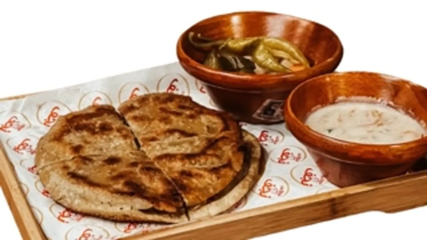 Hawawshi On Egyptian Bread With Mozzarella