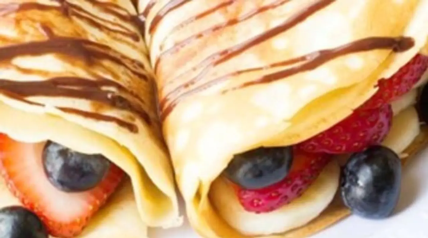 Nutella And Fruit Crepe