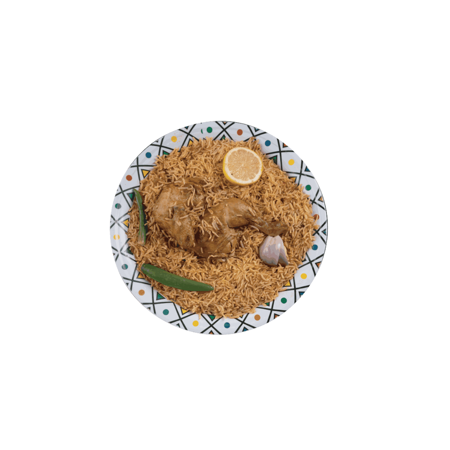 حبة دجاج مضغوط مع الارز