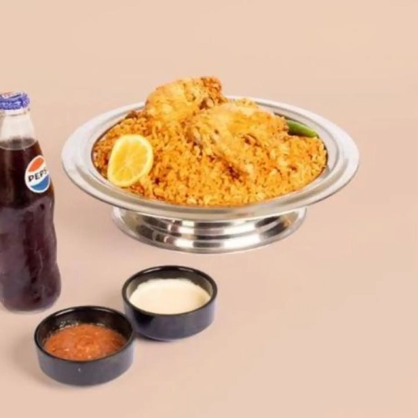 وجبة دجاج مضغوط