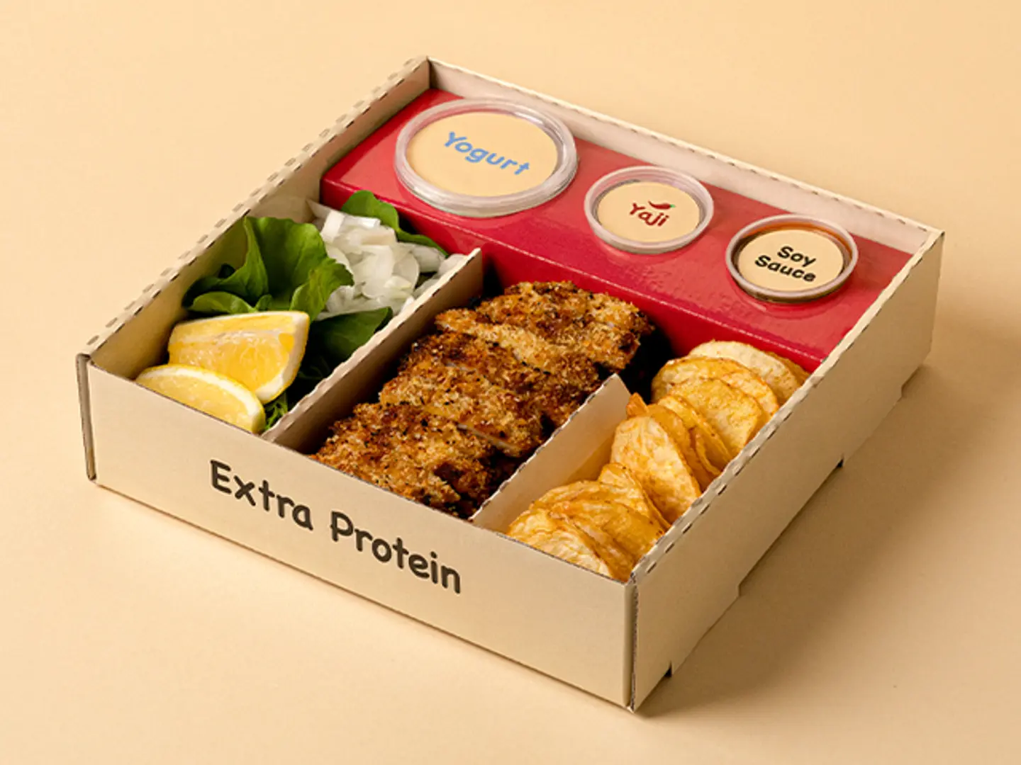 بوكس اكسترا بروتين - سيريه الدجاج