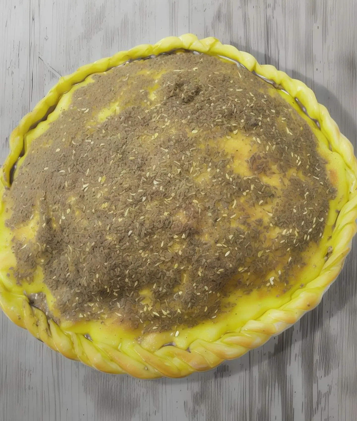 Akkawi Cheese And Zaatar Duplex