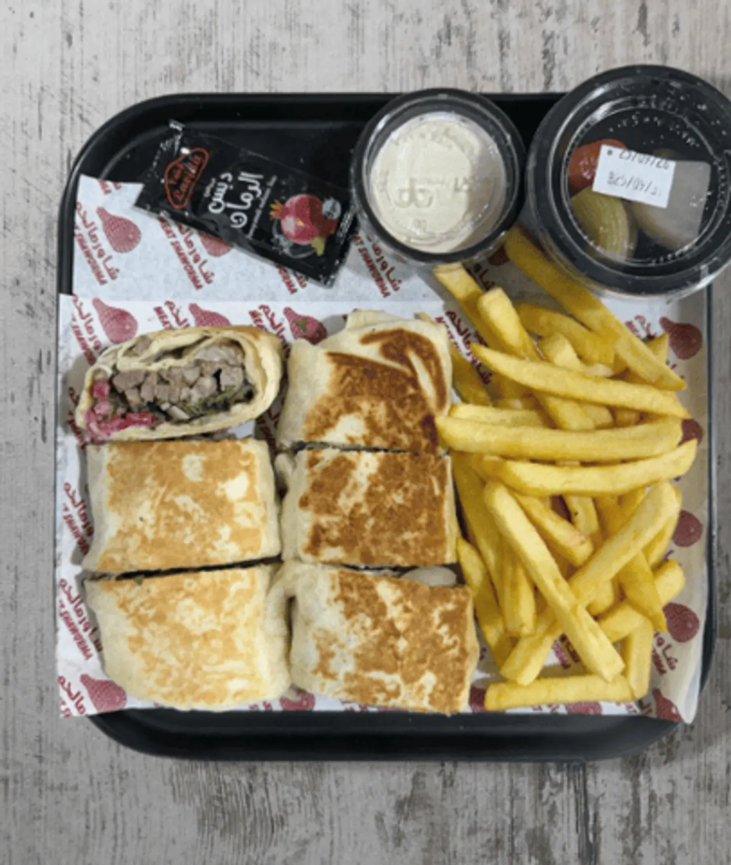 شاورما لحم عربي