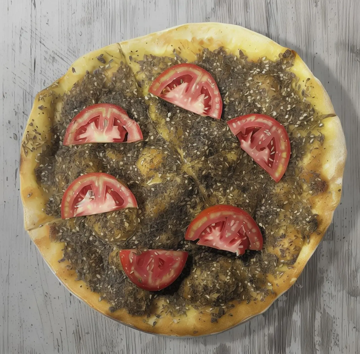 Tomato Zaatar