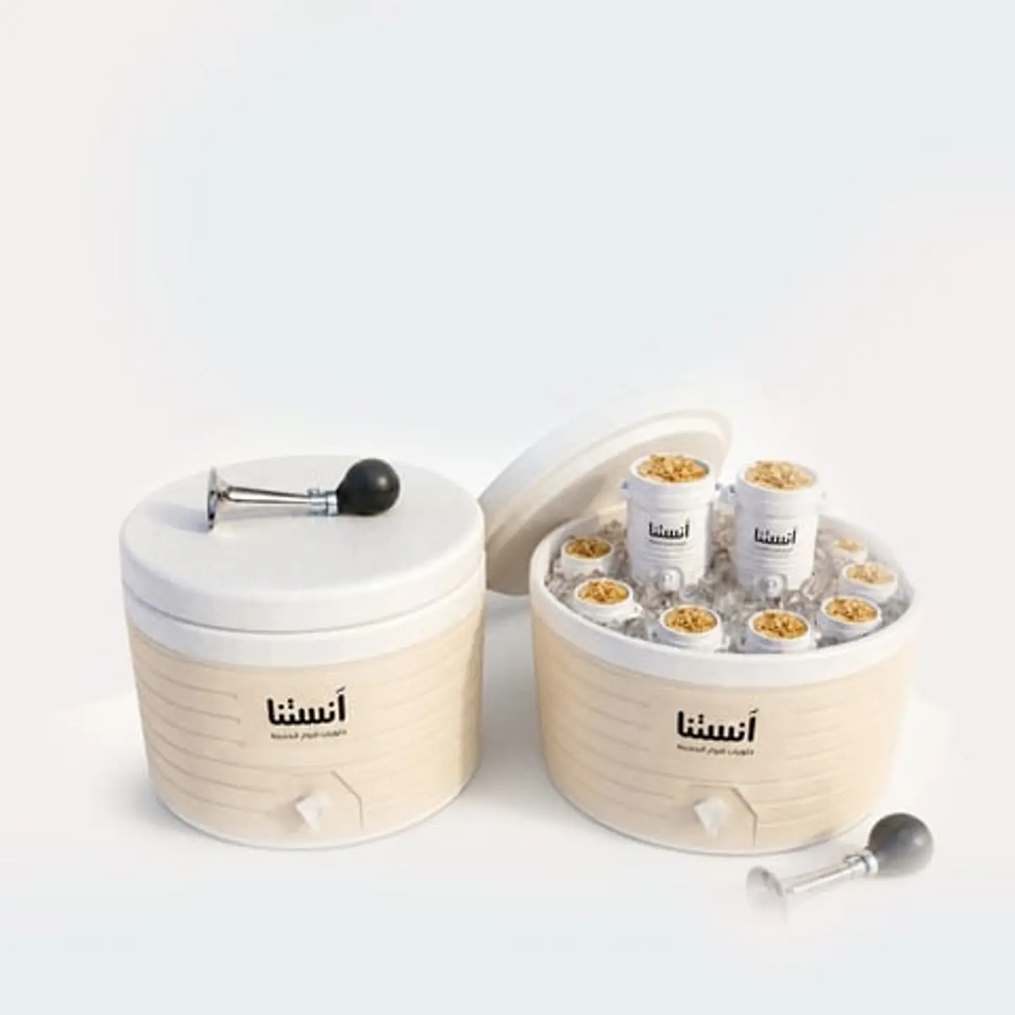 Ice Cream Al Tayibin Box , Almond Coffee