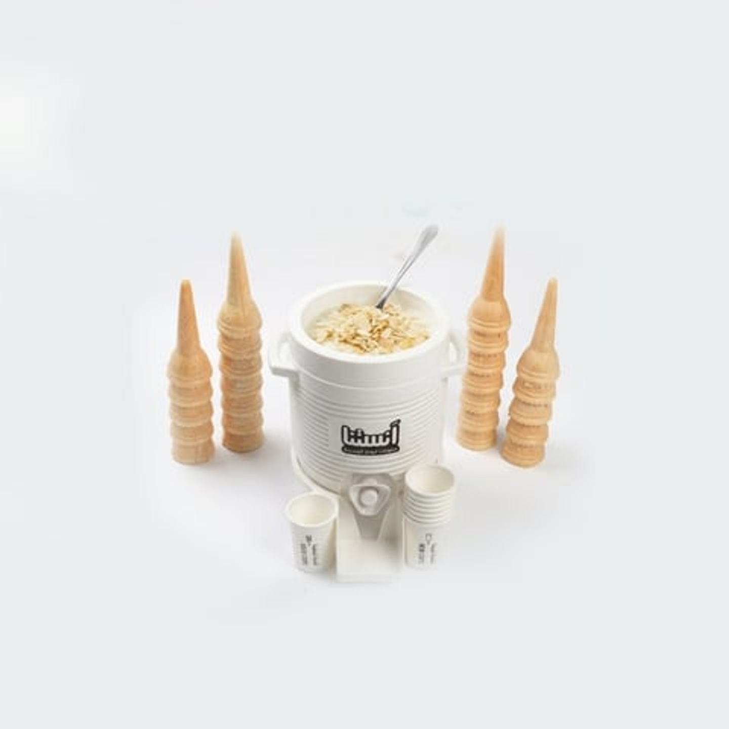 Ice Cream Al Tayibin Almond Coffee Big