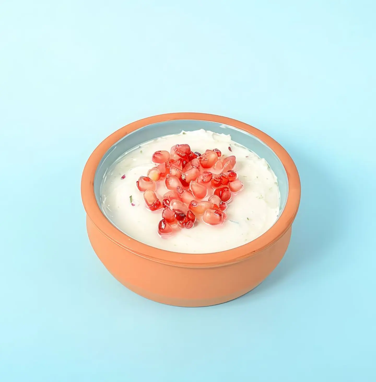 Labna With Pomegranate