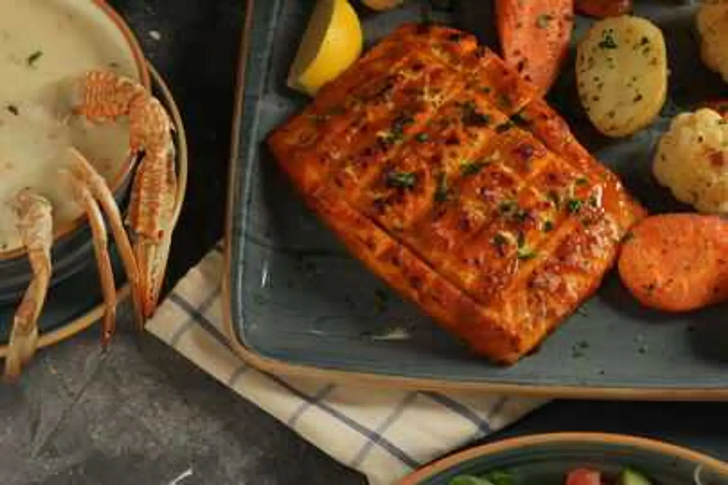 Salmon With Vegetables