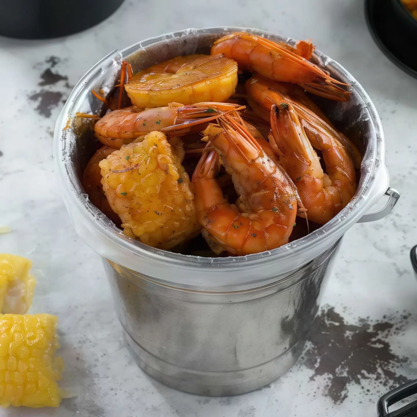 A Bag Of Cajun Shrimp