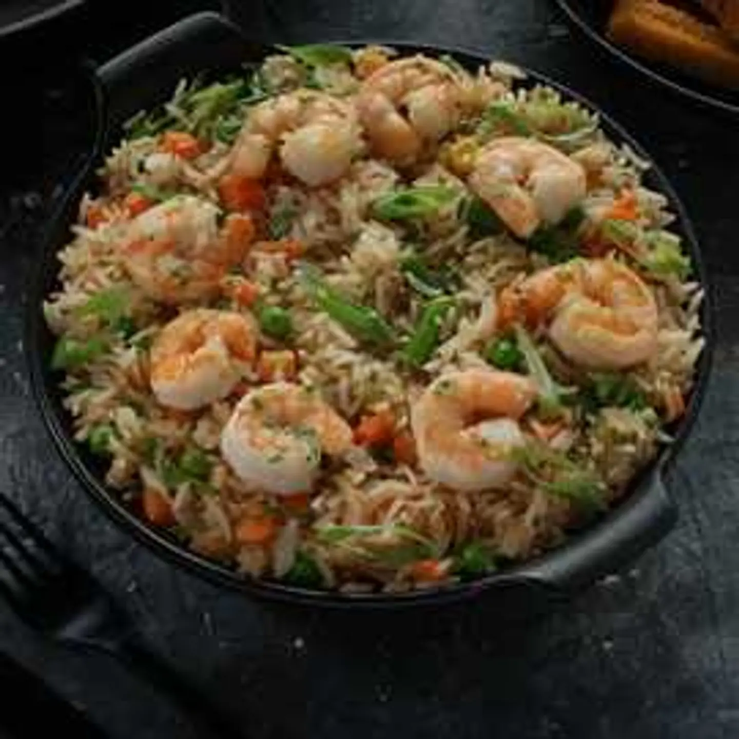 Chinese Rice With Shrimp