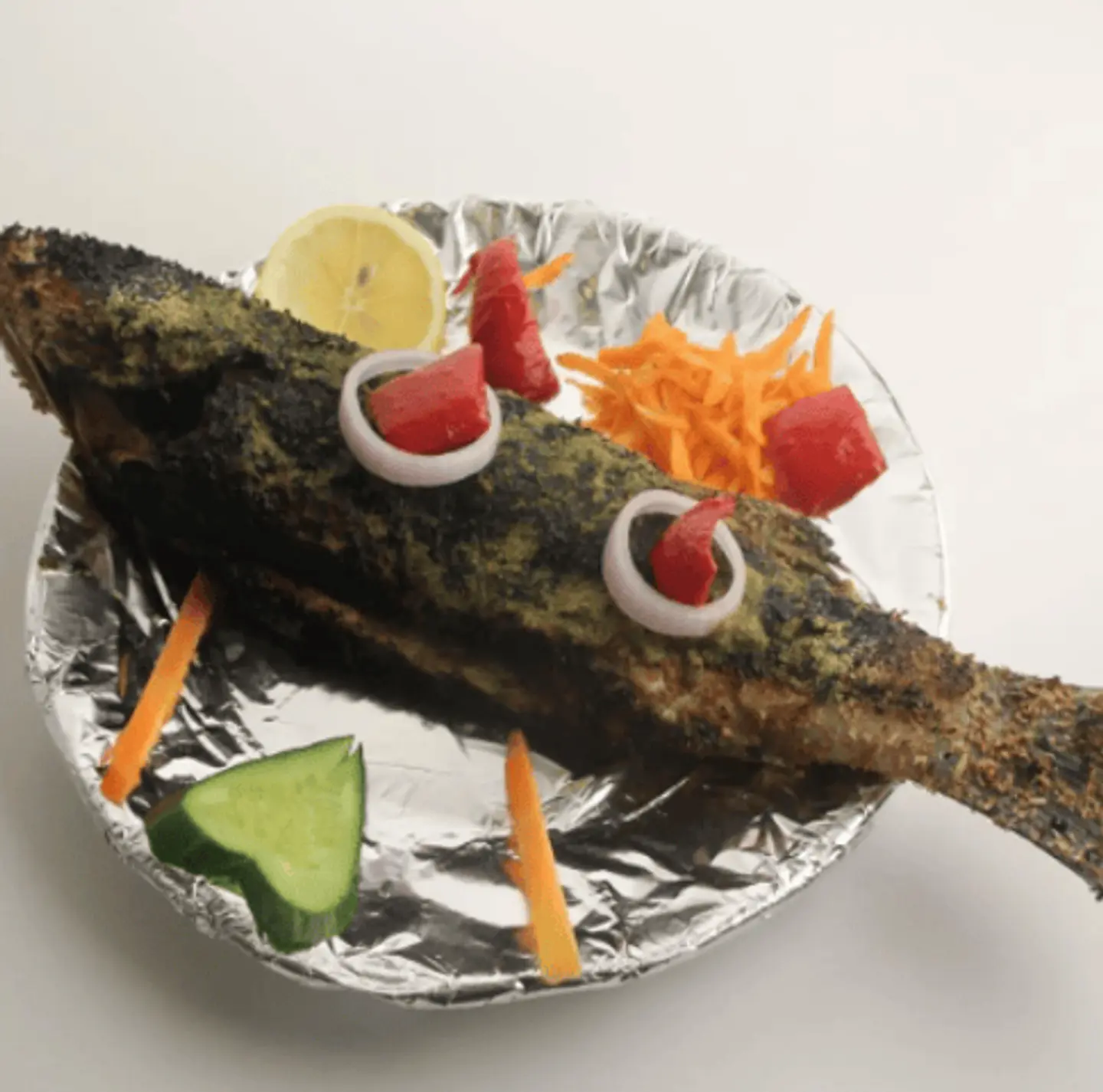 Mullet + Rice + Tahini + Pepsi