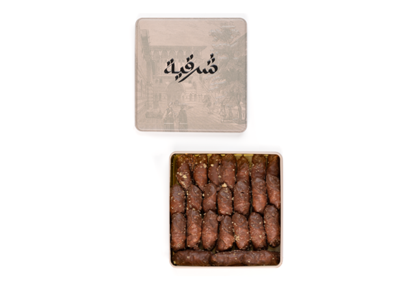 بقلاوة بيكان بالتشوكلت صغير