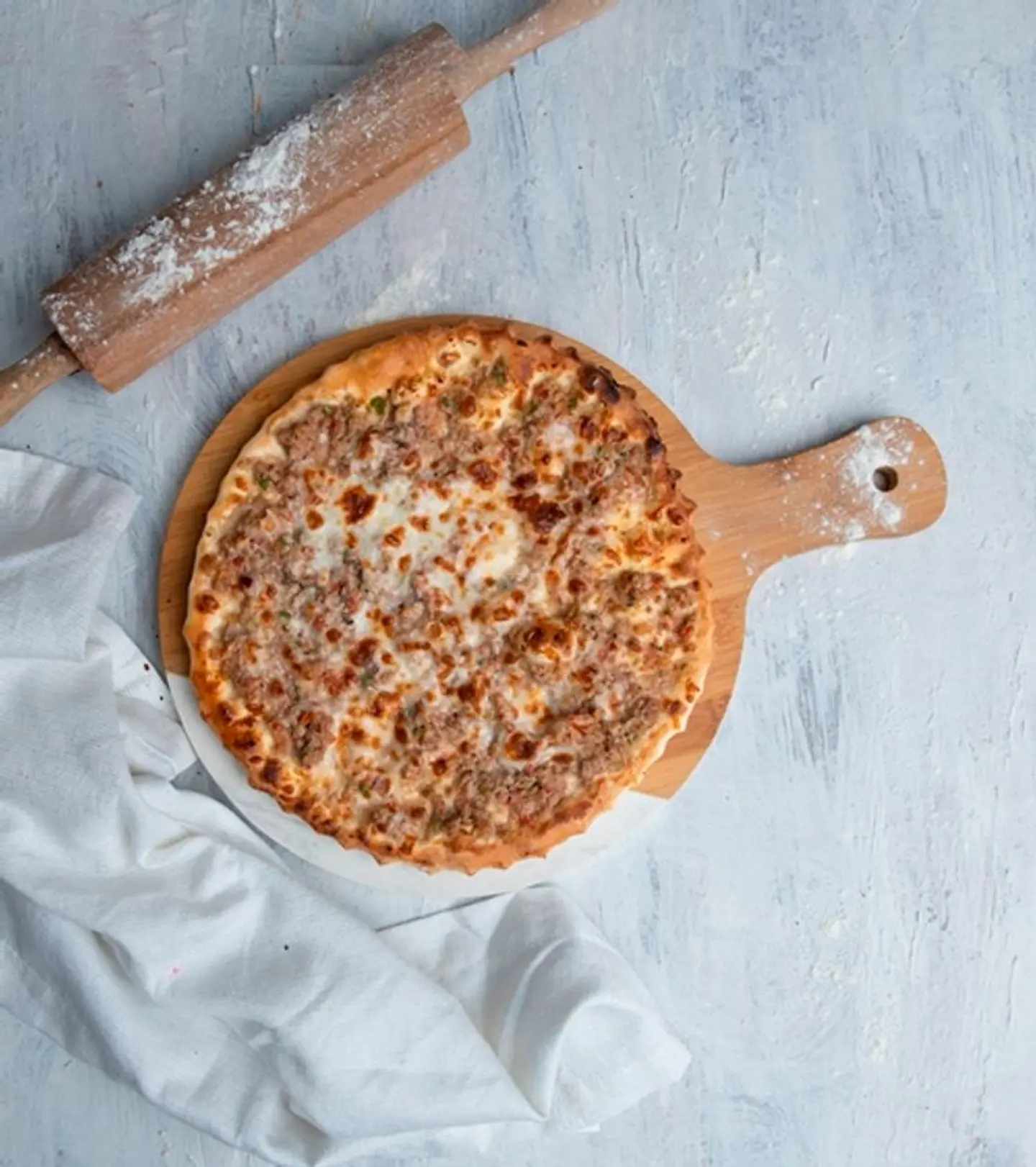 Manakesh Meat With Cheese