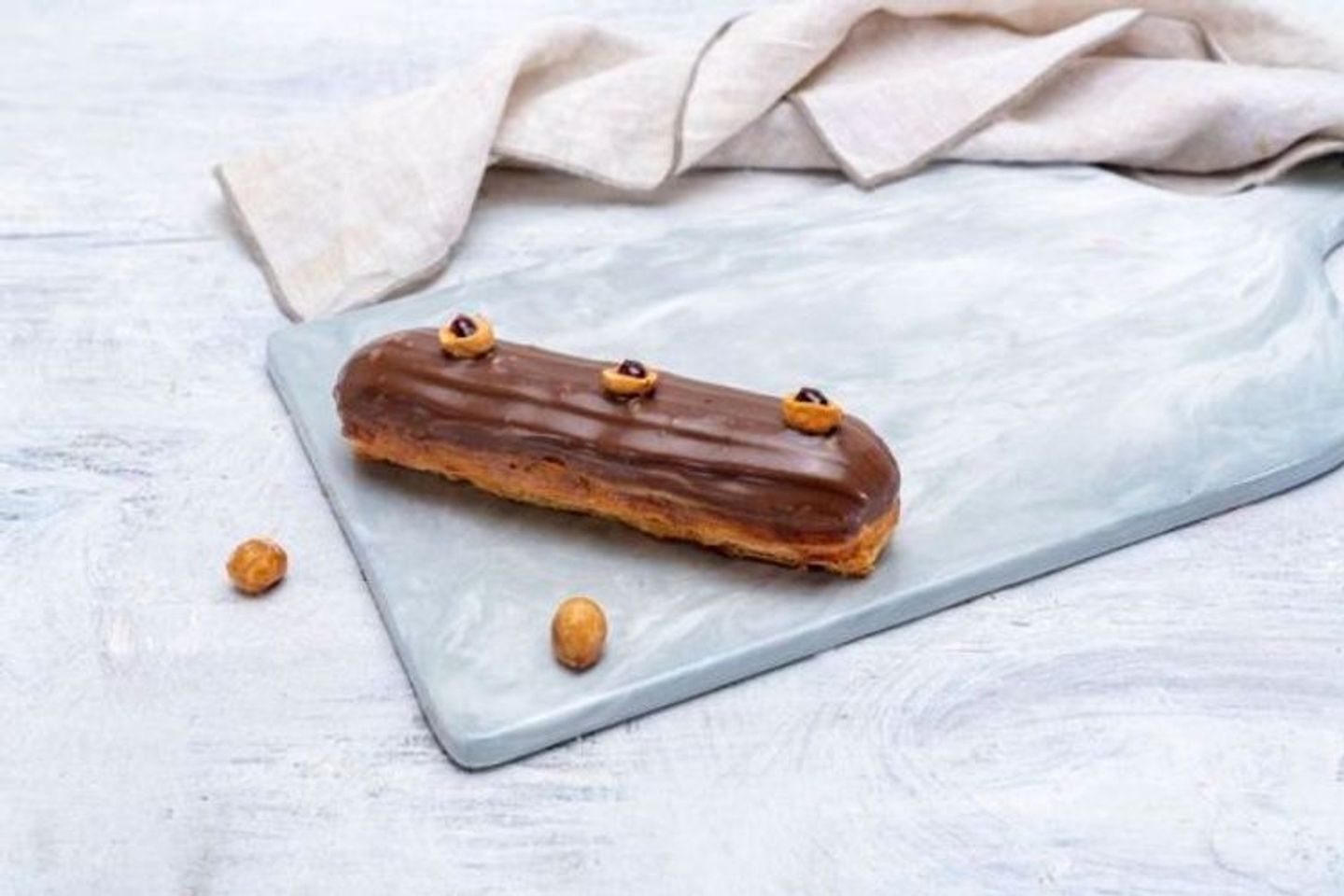 Piece Chocolate Claire Cake