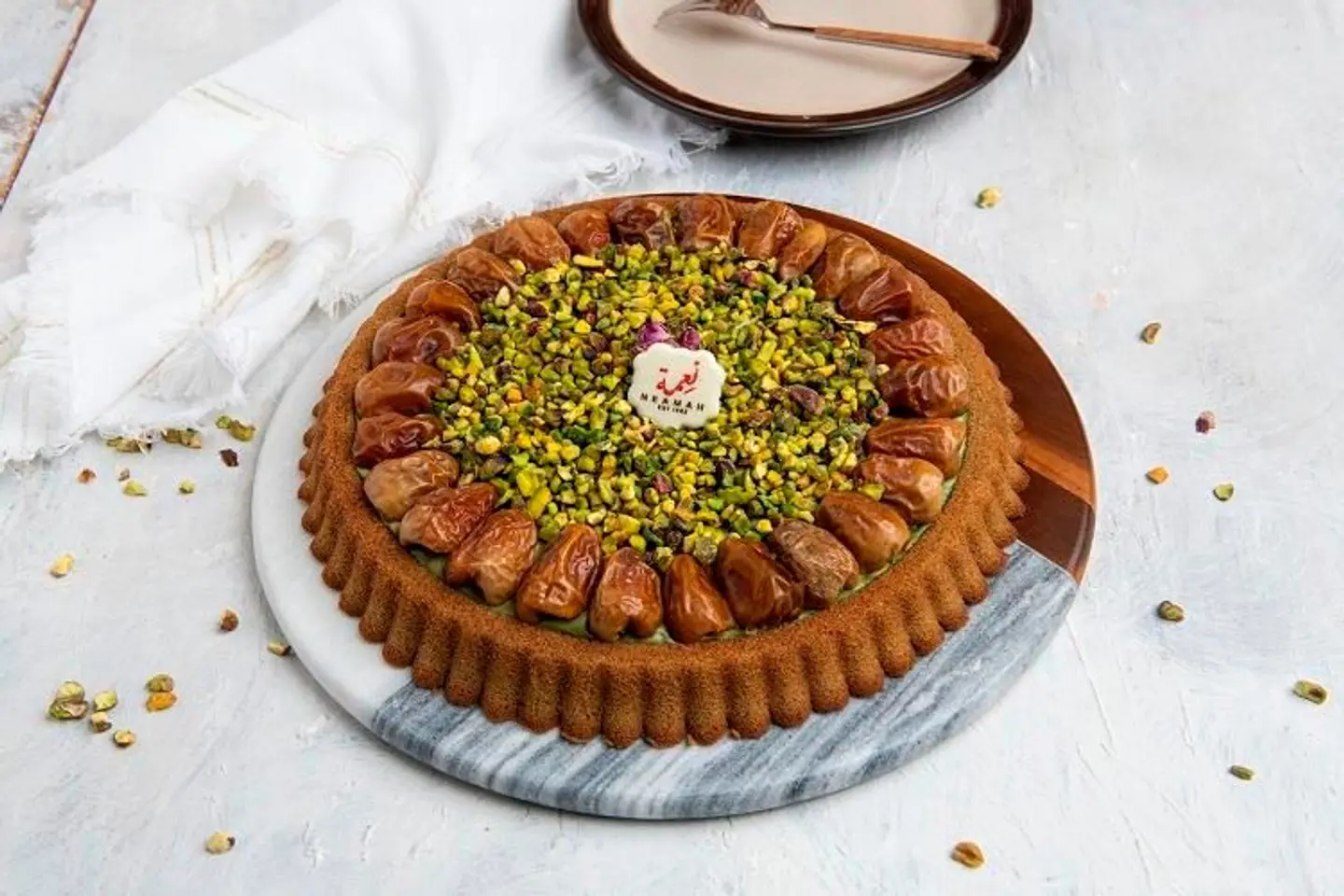 Tart Cake Smoked And Tamr