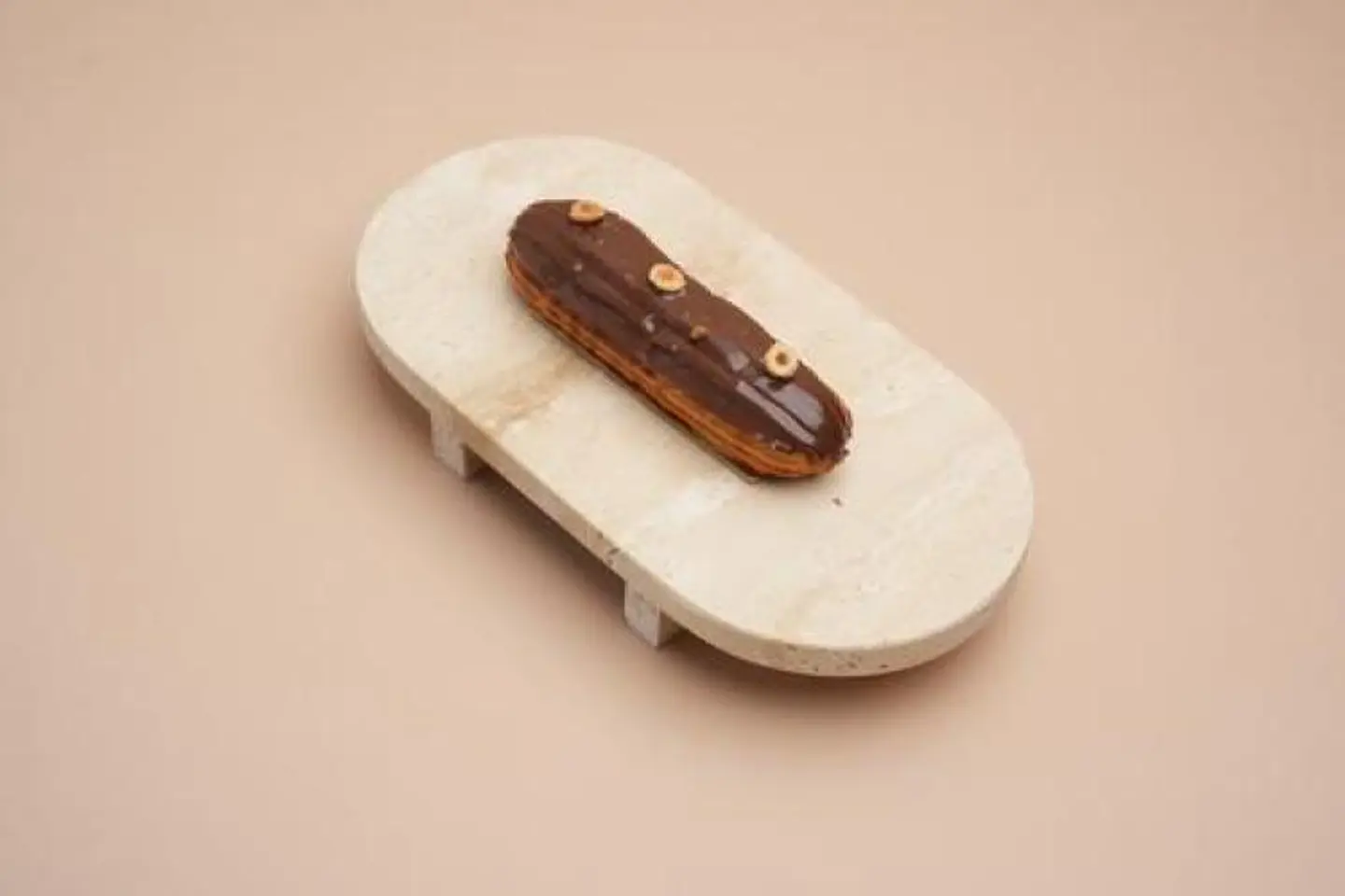 Piece Chocolate Claire Cake