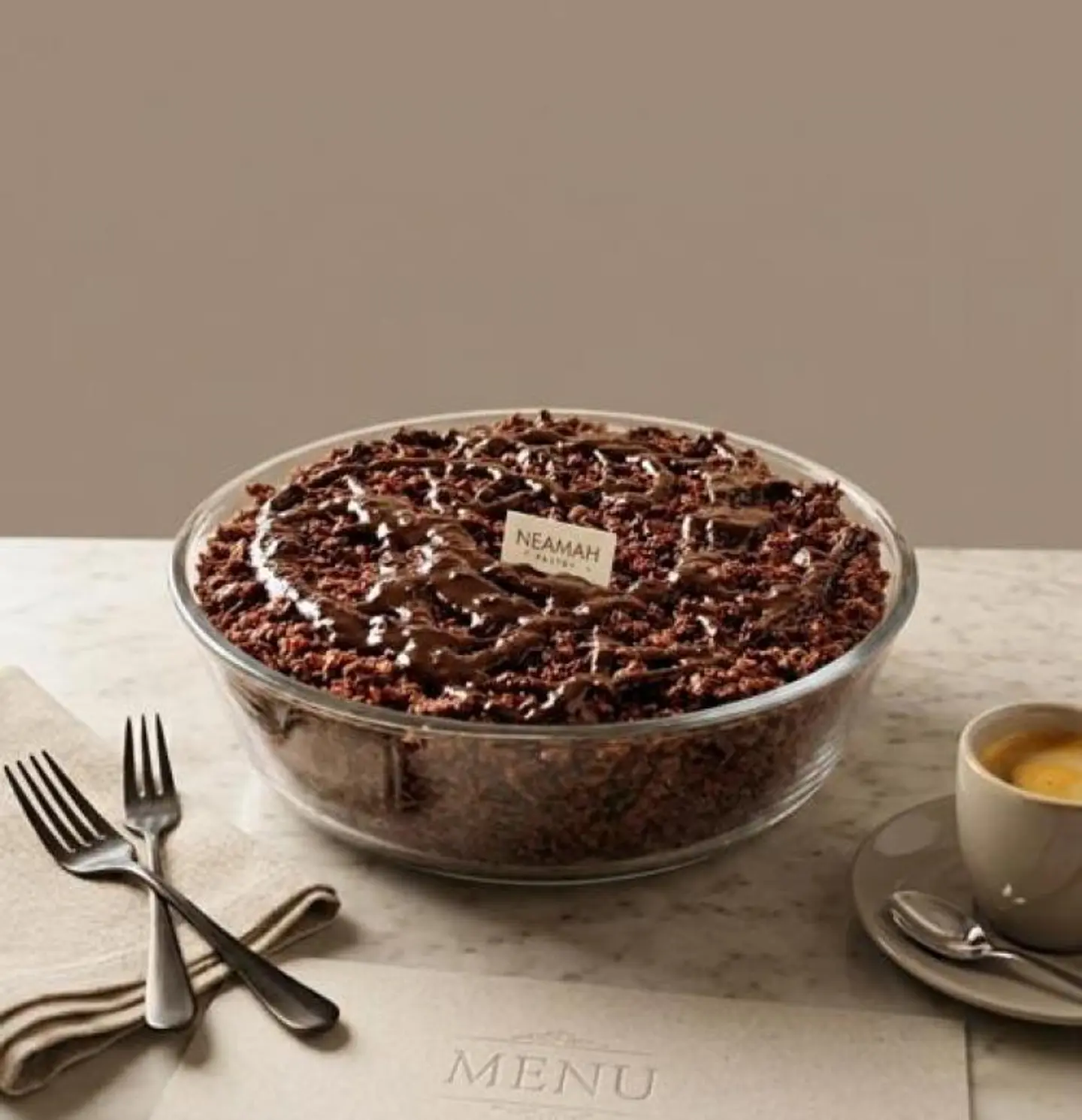 Pyrex Chocolate Crunchy Fudge