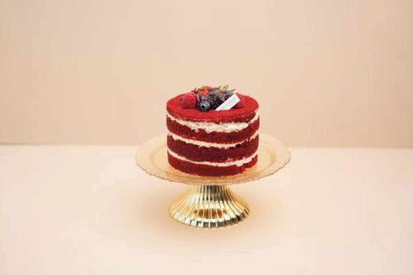 Mini Red Flufet Tort