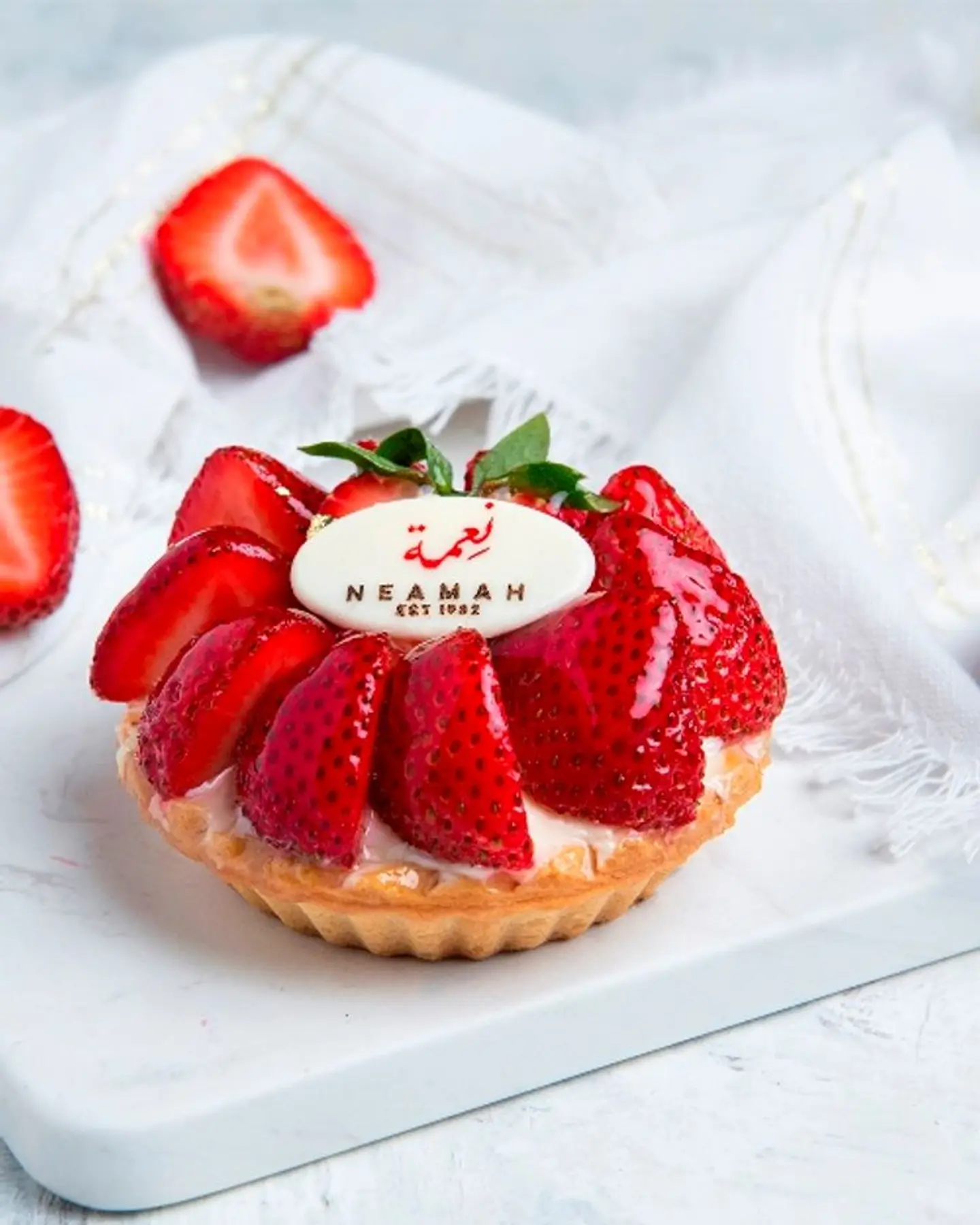 Piece Tart Strawberry Cake