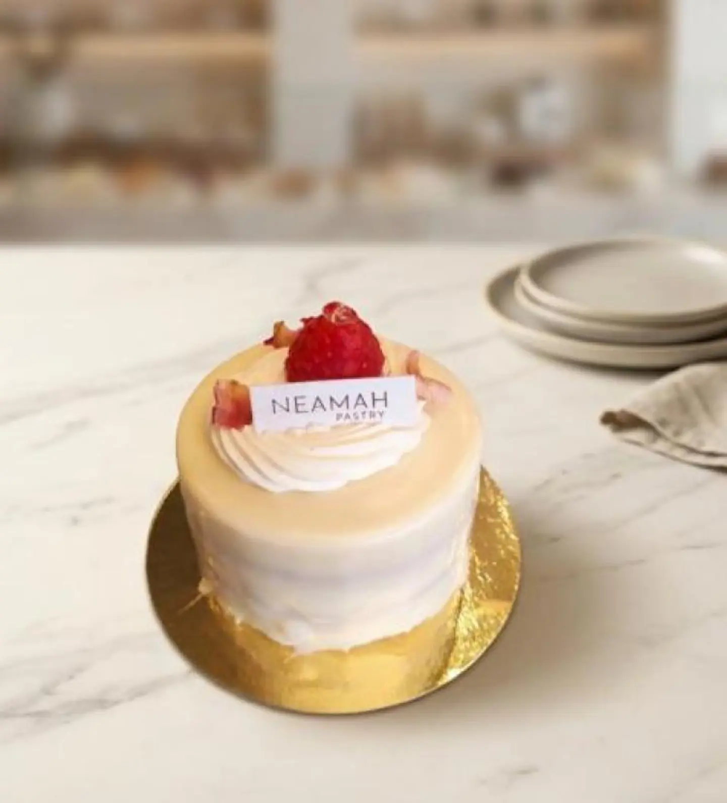 Pomegranate Cake Piece