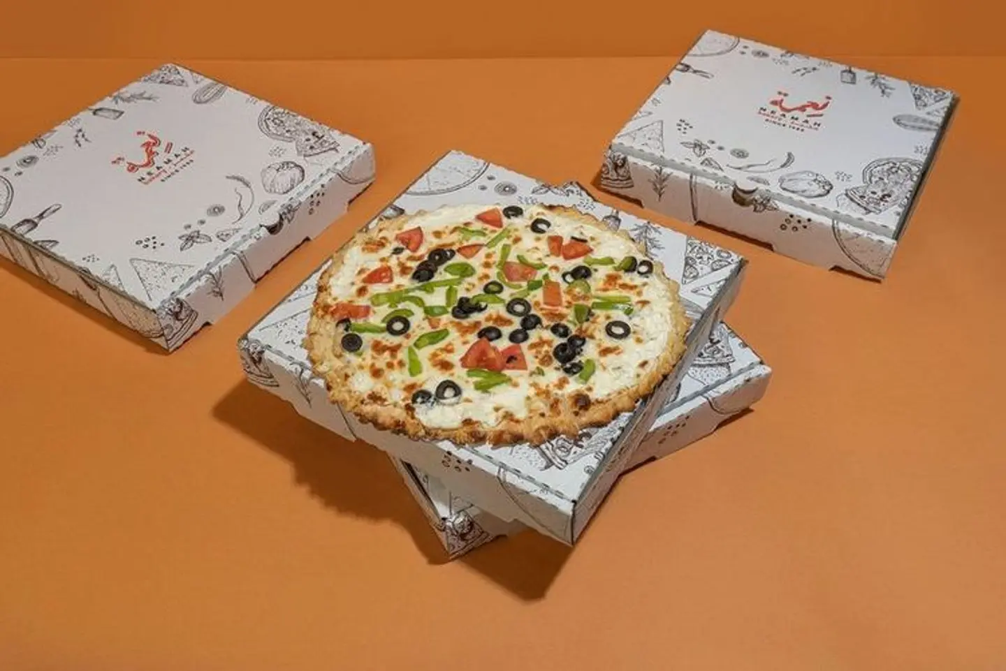 Manakesh Pizza Vegetables