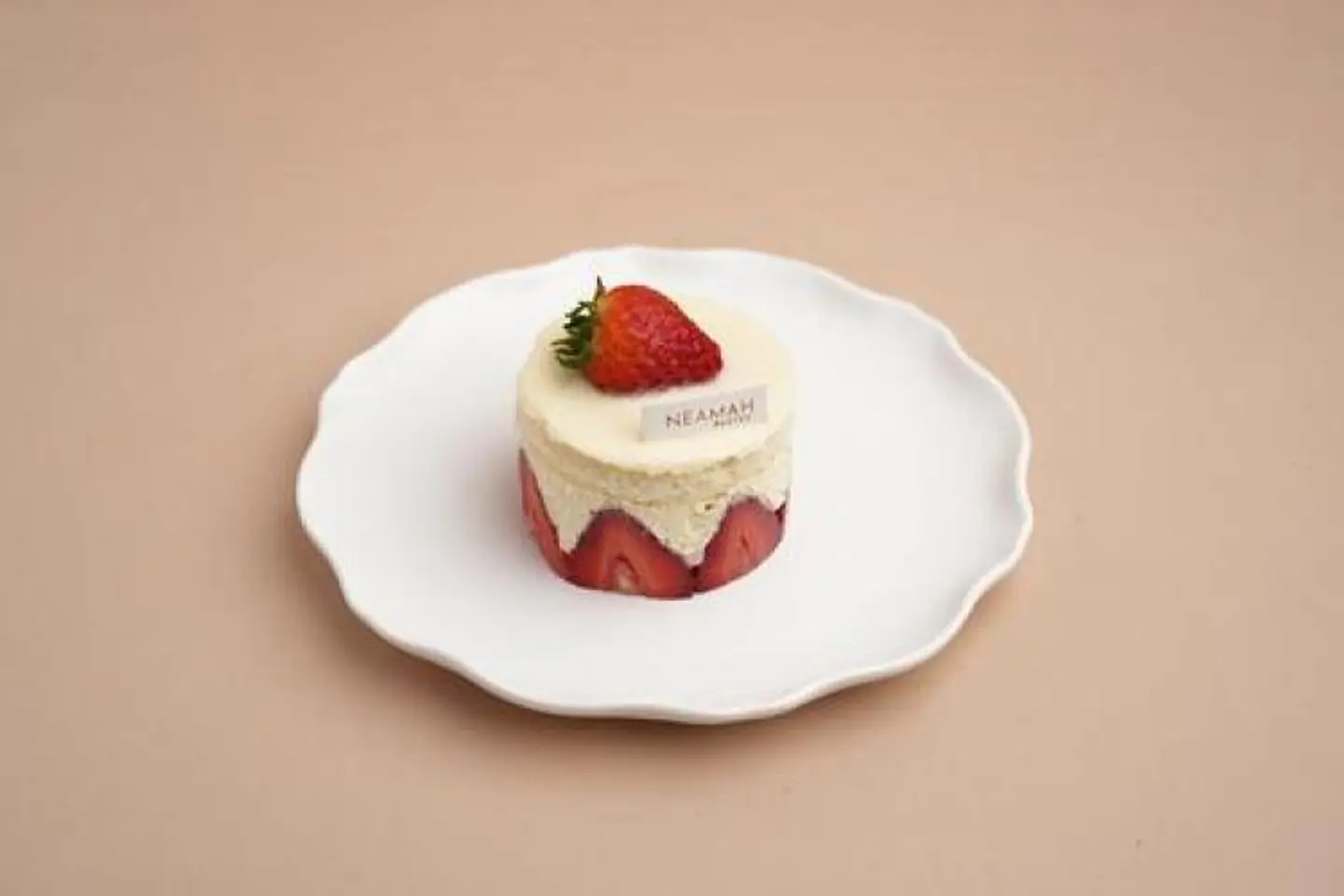 Piece Strawberry Cake