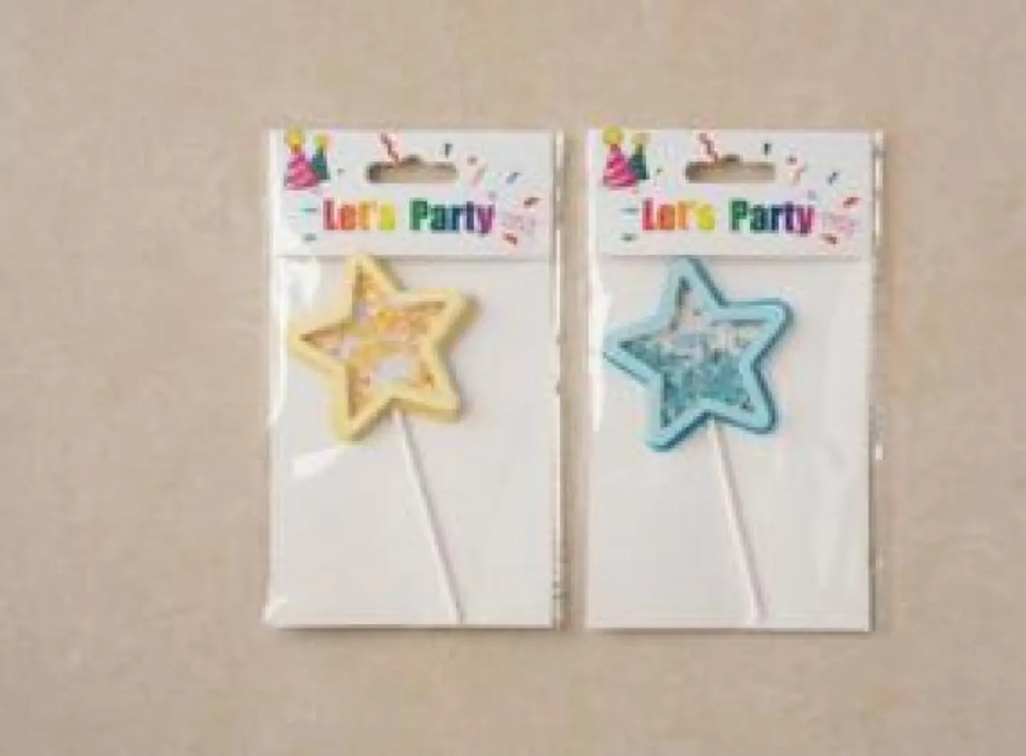 Colorful Star Cake Topper