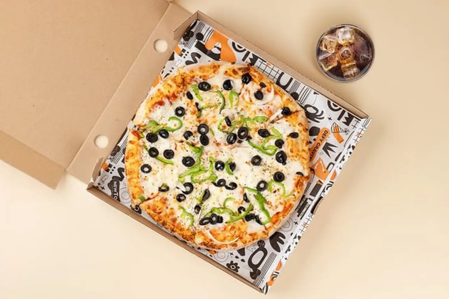 كومبو بيتزا الخضار