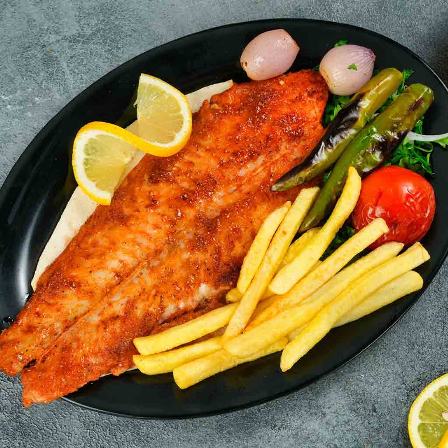 Charcoal Grilled Fish