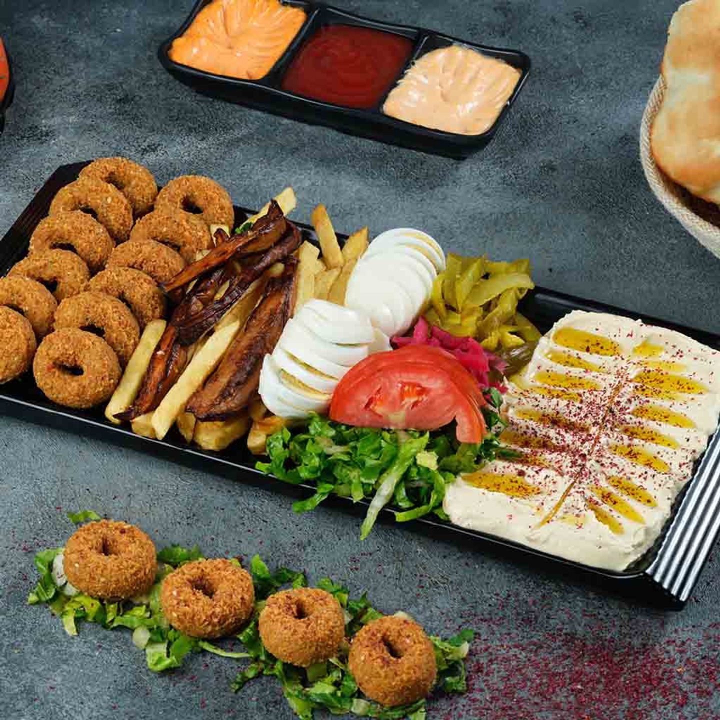 Mixed Falafel Plate
