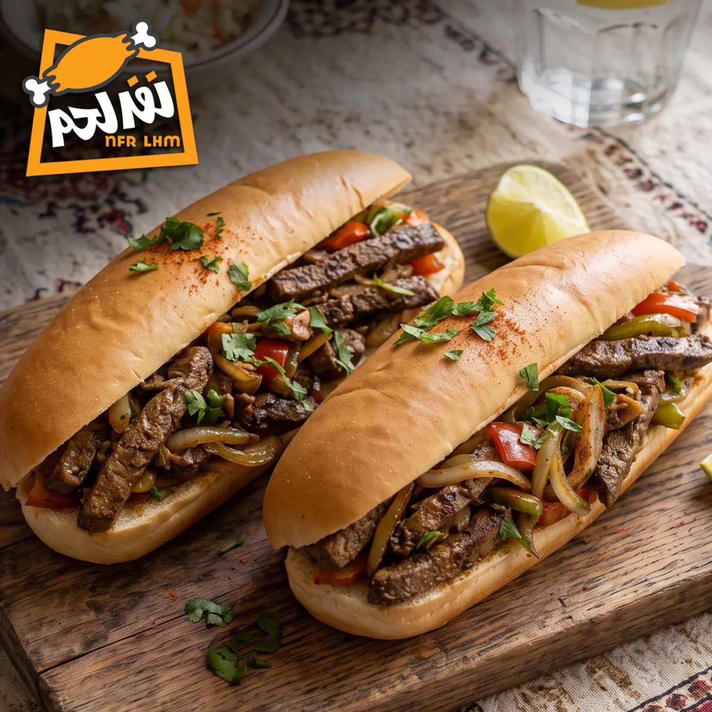 Moqlql Kebda Sandwiches