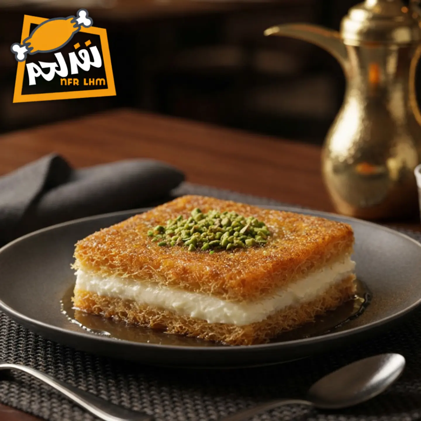 كنافة بالقشطة