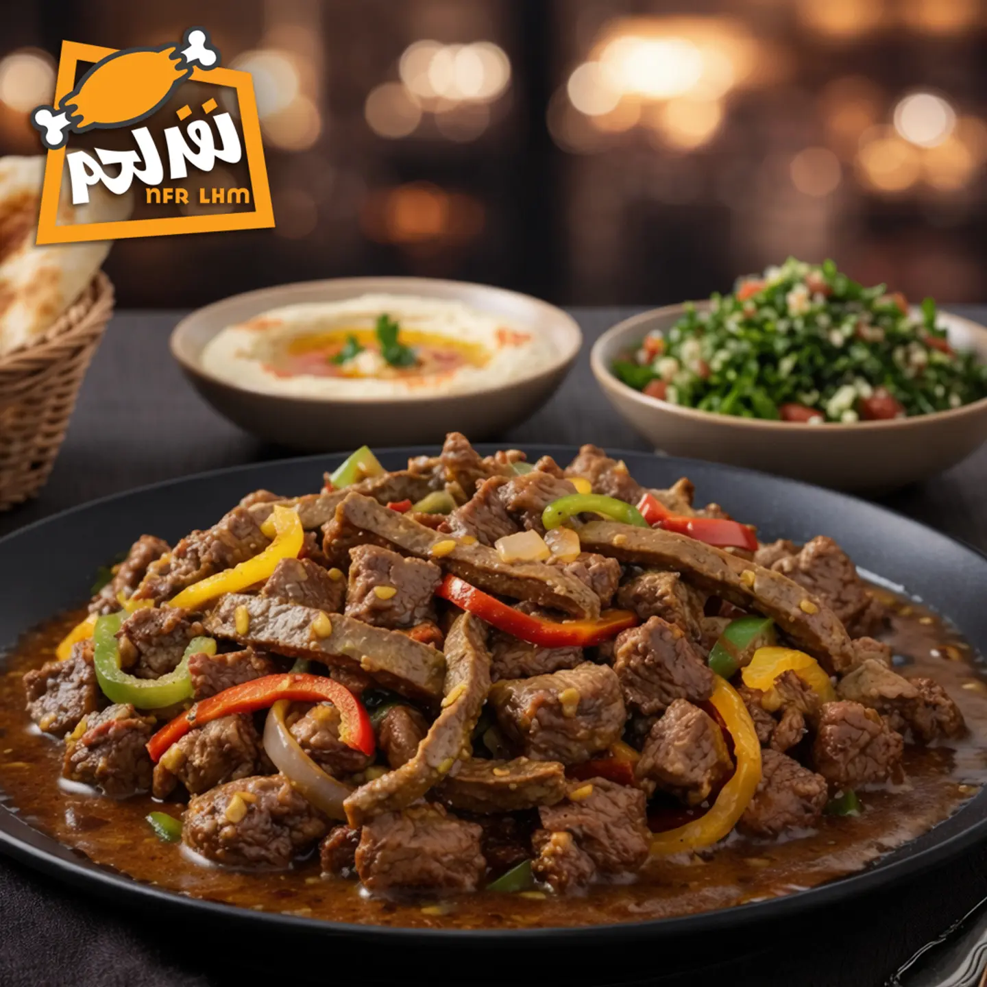 مقلقل دبل كبدة ولحم