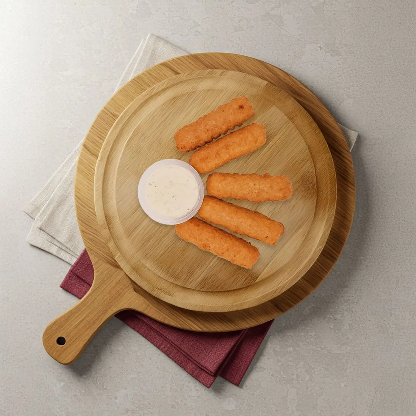 أصابع الموزريلا المقلية