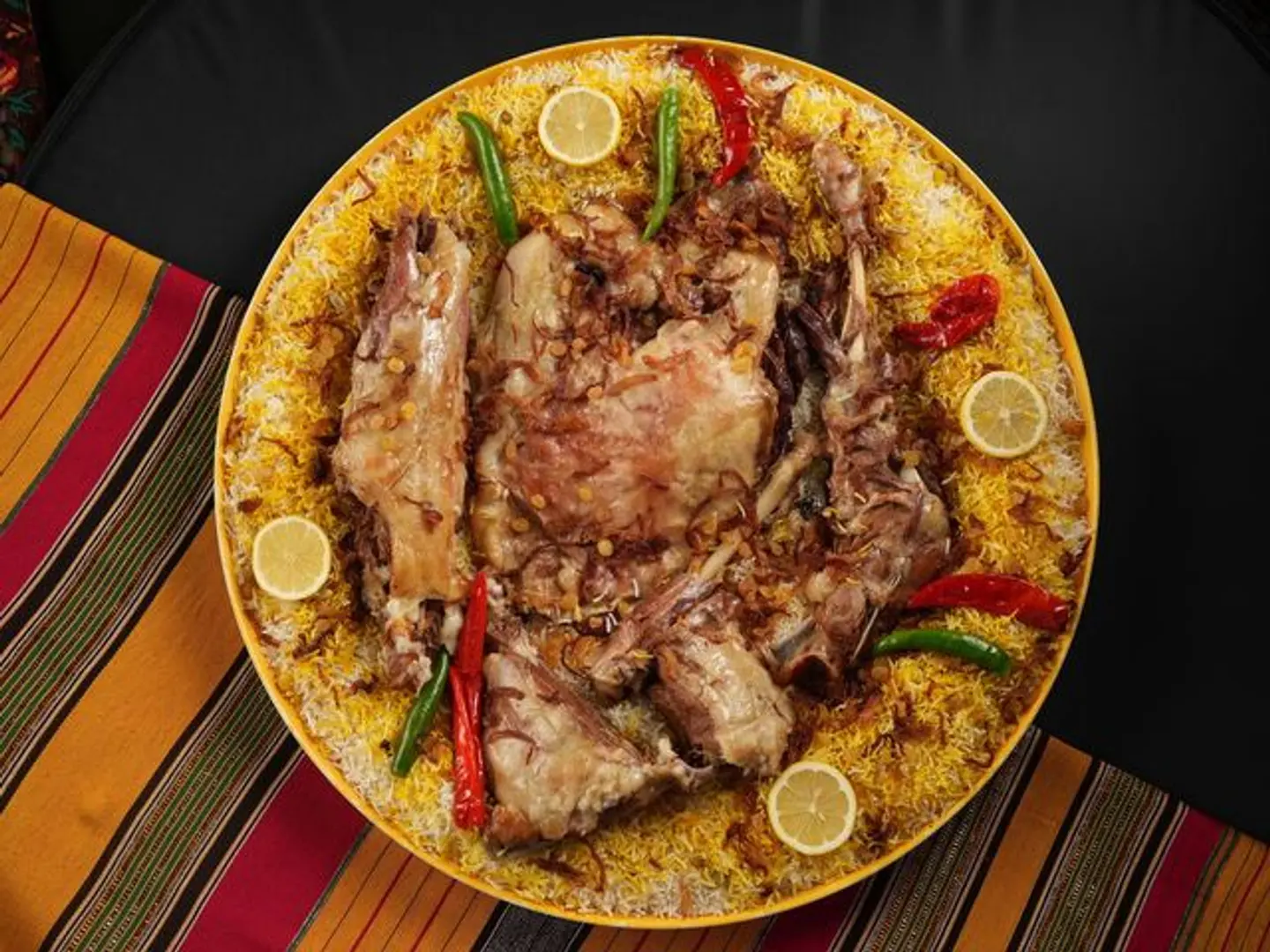 Half Lamb Haneeth With Traditional Rice