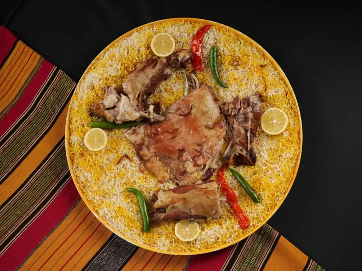Quarter Lamb Haneeth With Traditional Rice
