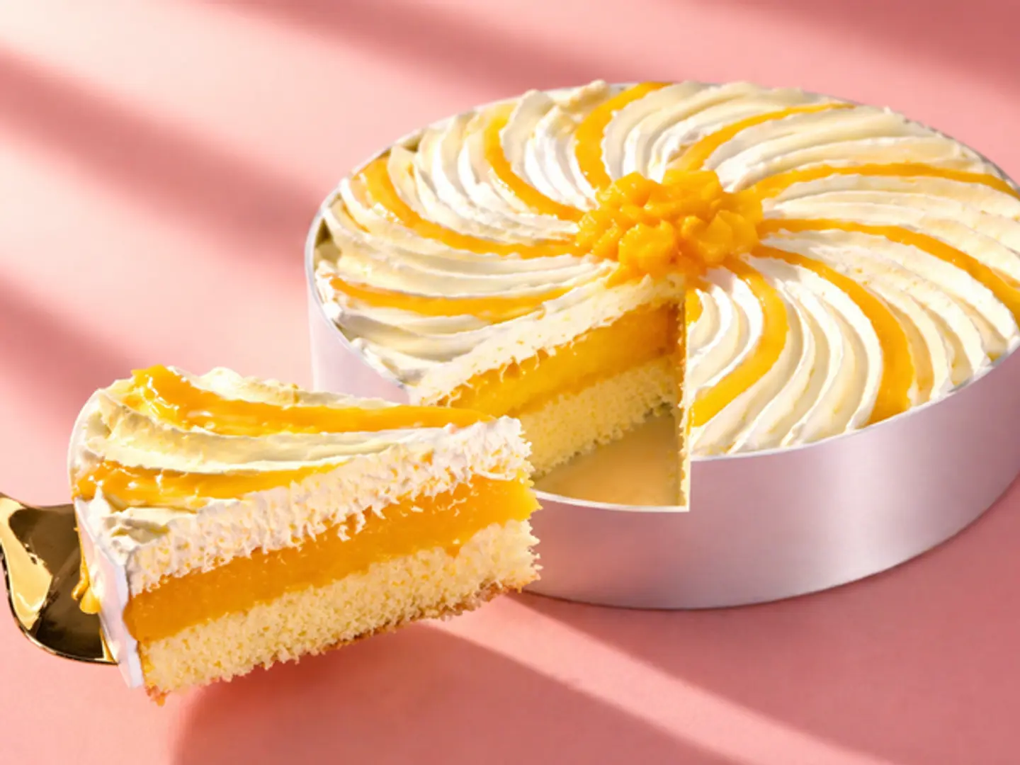 ترافل كيك مانجو ايسكريم