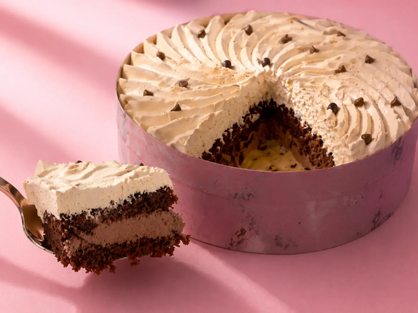 ترافل كيك تشوكلت ايسكريم