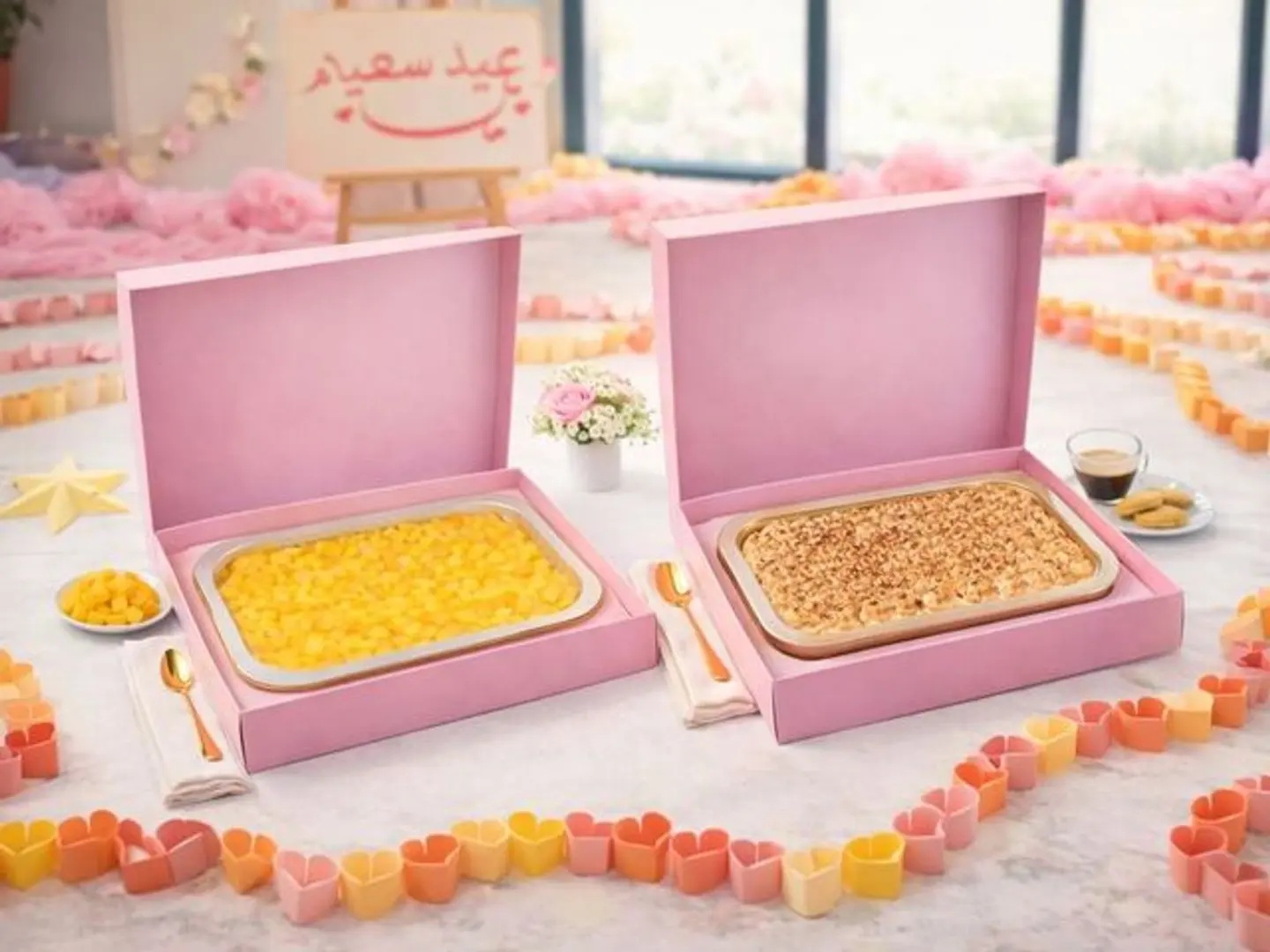 عرض ترولي ترافل مانجو وتيراميسو